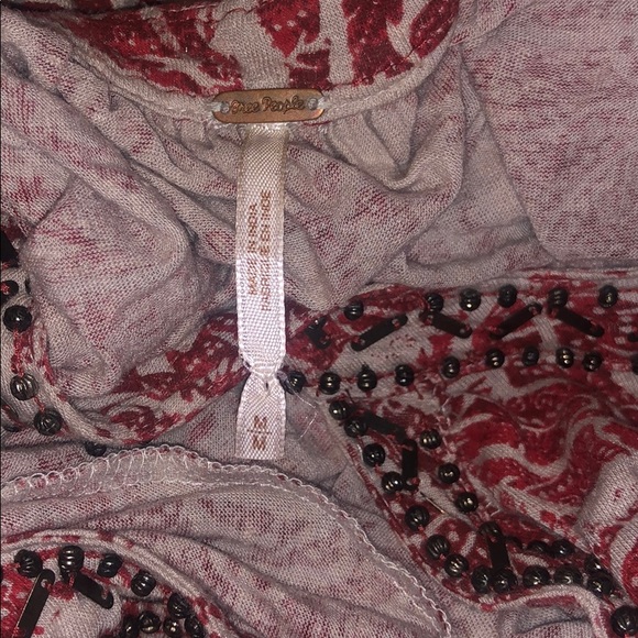 Free people open shoulder top size M - Picture 4 of 5